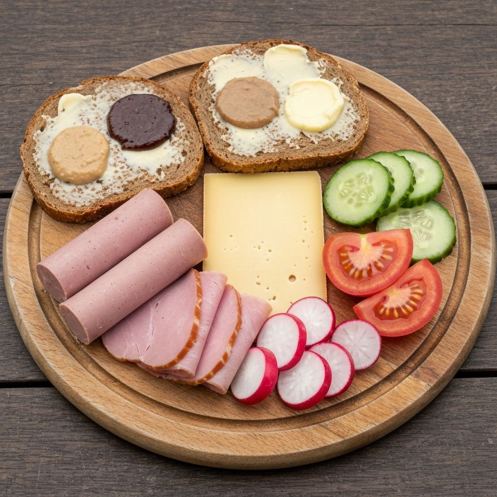 Brotzeit-Teller